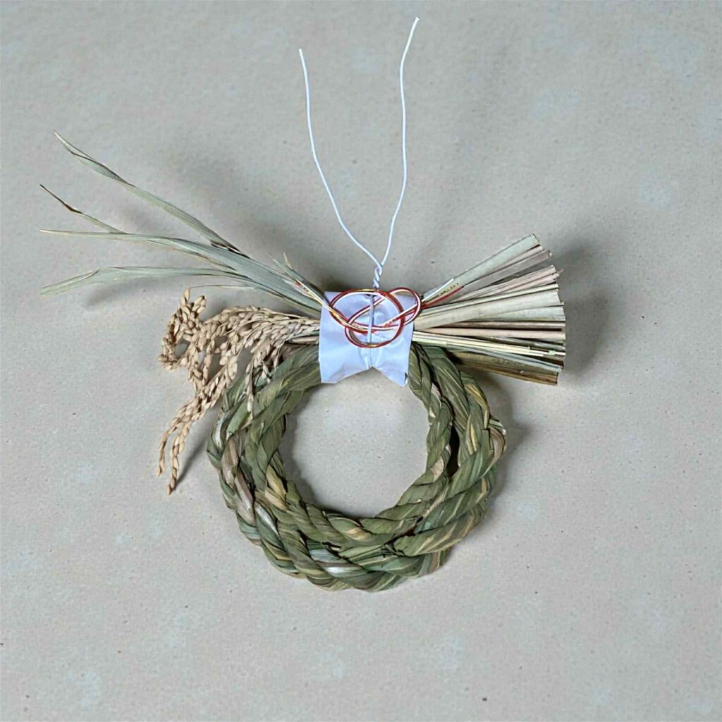 真菰のしめ縄について